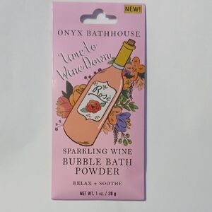 Sparkling Wine Rose Bubble Bath Powder